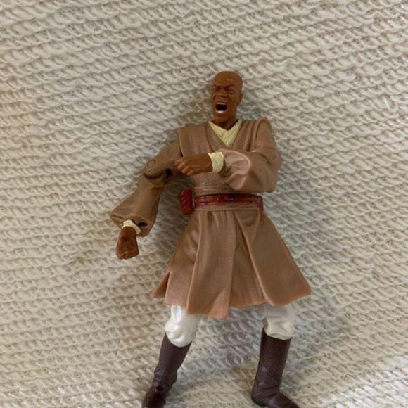 Star Wars Mace Windu #28 action figure 2002 - Picture 3 of 5